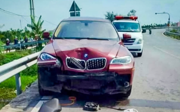Người đàn ông bị ô tô BMW tông văng xuống mương tử vong ở Ninh Bình: Danh tính tài xế và nạn nhân