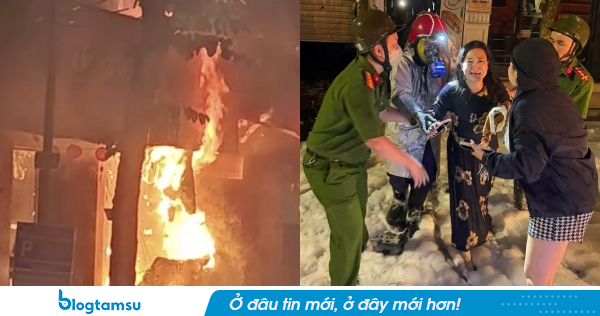 Hà Nội: Quán cháo nổi tiếng ở Hàng Vôi cháy ngùn ngụt lúc nửa đêm