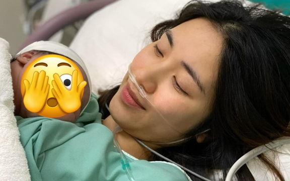 Phản ứng của Hoà Minzy khi được hỏi về chuyện đang có em bé