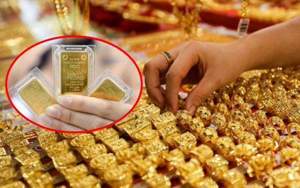 Giá vàng trong nước “đứng im” vẫn cao hơn thế giới 17 triệu đồng/lượng, vượt cả Trung Quốc và Ấn Độ