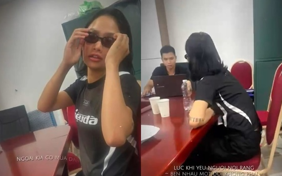 Lộ những hình ảnh của Miu Lê tại "đồn" thu hút sự chú ý