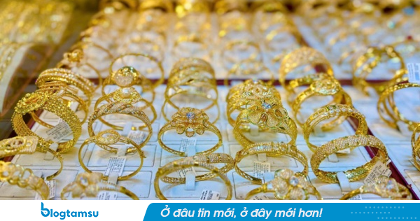 Giá vàng SJC, vàng nhẫn trơn mới nhất