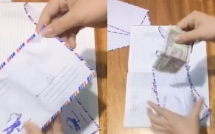 Được người yêu cũ gửi tiền mừng cưới, cô dâu "cạn lời" khi vừa mở chiếc phong bì dày cộp
