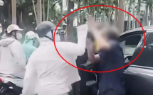 Công an xác minh video người phụ nữ ra tay với tài xế ô tô lớn tuổi ở Hà Nội
