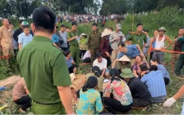 Không khí đau thương bao trùm gia đình 5 thiếu niên đuối nước tử vong ở Phú Thọ, hiệu trưởng nhà trường thông tin mới