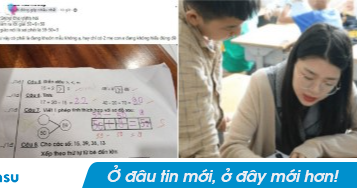 Con làm toán 50 + 9 = 59 bị cô gạch sai, mẹ tức giận đi hỏi, 100% mọi người đều nói: Cô đúng!
