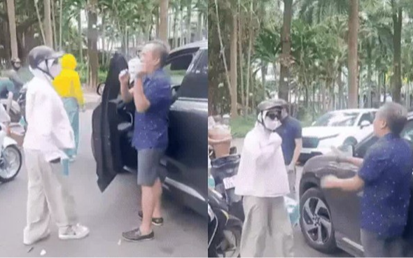Chửi rủa, đánh tài xế ô tô giữa phố Hà Nội: Người phụ nữ khai gì khi làm việc với công an?