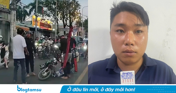 Danh tính thanh niên đi Vario đấm đá túi bụi người chở bia giữa đường để 