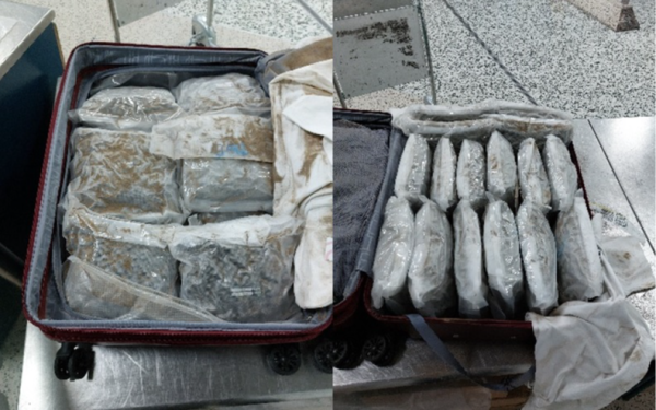 Nữ KOL nổi tiếng bị bắt vì buôn chất cấm, phát hiện 17 kg tang vật trong vali