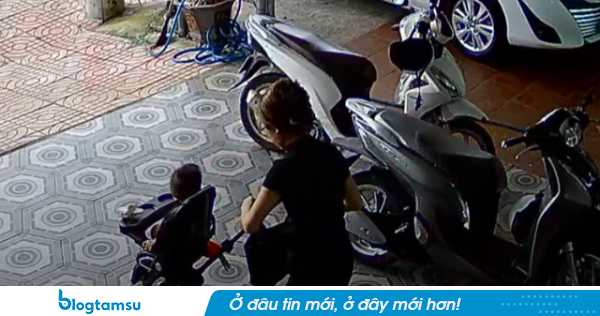 Bà mẹ trẻ chia sẻ đoạn clip 