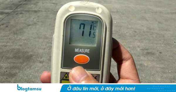 Hà Nội nóng nhất cả nước ngày hôm nay: Mặt đất chạm mốc kỷ lục 71 độ C