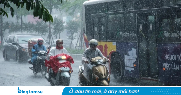 Miền Bắc sắp có “mưa vàng” giải nhiệt sau chuỗi ngày nắng nóng hơn 40 độ