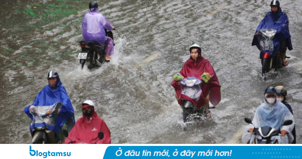 Tin cảnh báo mưa lớn cục bộ, lốc sét khu vực Bắc Bộ và thời tiết cả nước