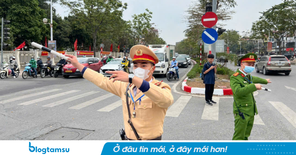 Công an Hà Nội thông báo đến tất cả các phương tiện tham gia giao thông trong 2 ngày 29 và 30/5