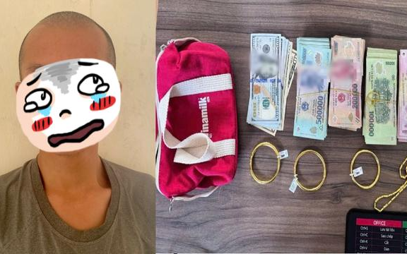 Khởi tố Nguyễn Hoàng Nam SN 1996, bắt quả tang và thu giữ nhiều vàng, tiền mặt