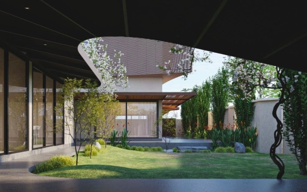 Biệt thự 500 m2 của Hoàng Bách gây chú ý
