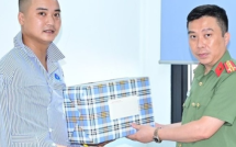 Chân dung Đại úy Công an bị thương khi khống chế đối tượng trong vụ việc tại Lạch Tray