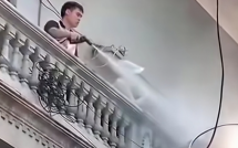 Phát hiện chi tiết đáng ngờ nghi là nguồn cơn vụ xịt nước vào thợ xây nhà sát vách ở Hà Nội