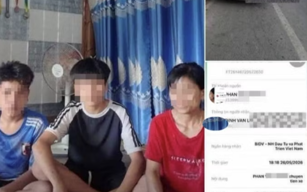 Xôn xao vụ  tài xế taxi tự ý tăng giá cước dọc đường, bán điện thoại của hai cháu bé lấy tiền về quê