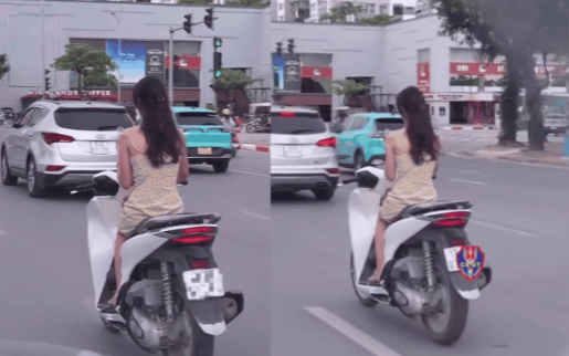 Cái kết dành cho cô gái SN 2002 trong đoạn clip gây bức xúc vừa lái xe vừa dùng điện thoại ở Hà Nội
