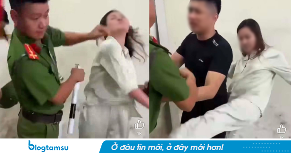 Danh tính người phụ nữ chửi bới, hành hung chiến sĩ công an ở Thái Nguyên, đã rõ nguồn cơn sự việc