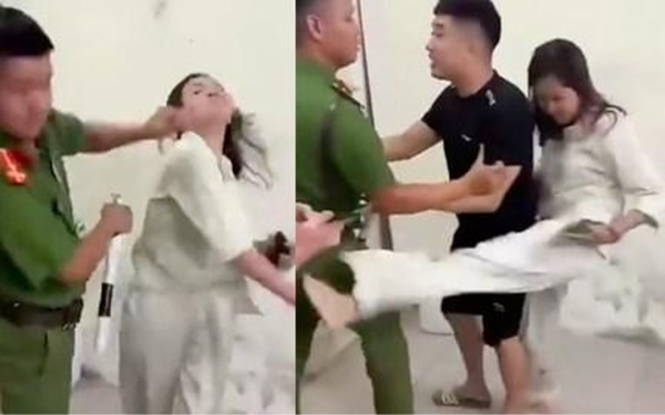 Danh tính người phụ nữ hành hung công an ở Thái Nguyên, đã rõ nguồn cơn sự việc