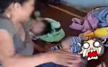 Chính quyền vào cuộc xác minh video bà nội hành hung cháu trai thô bạo