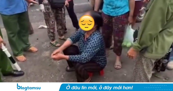 Phú Thọ: Phẫn nộ cảnh người phụ nữ dùng vòi xịt tăng áp phun thẳng mặt cụ bà bán rau, hé lộ NGUYÊN NHÂN mâu thuẫn