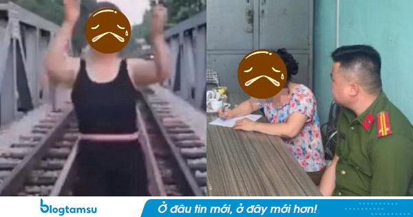 Cái kết cho người phụ nữ vô tư tập thể dục trên đường ray tàu hỏa