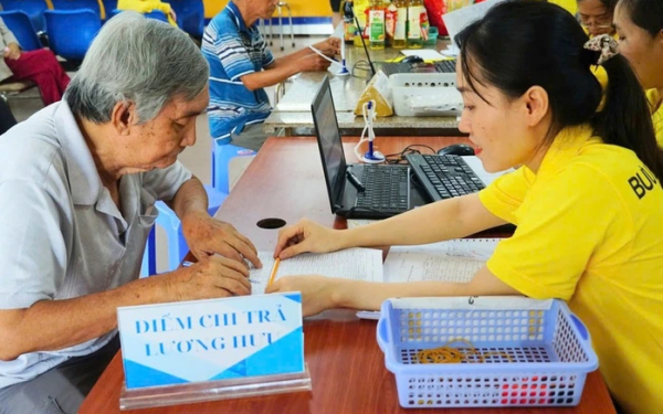 Lương hưu, trợ cấp tăng 8%: Lịch chi trả chi tiết của 34 tỉnh thành trong tháng 7