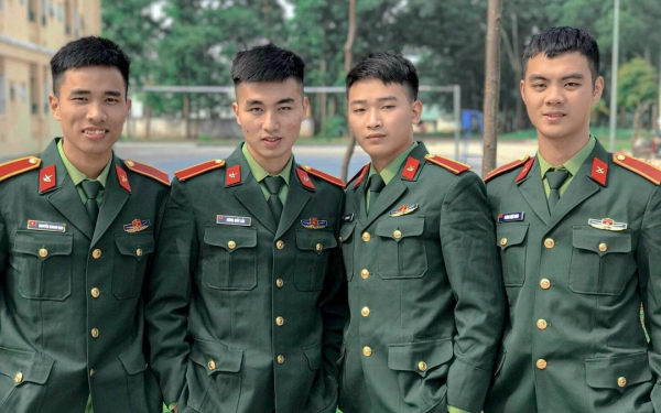 Điểm chuẩn khối trường quân đội ba năm gần nhất