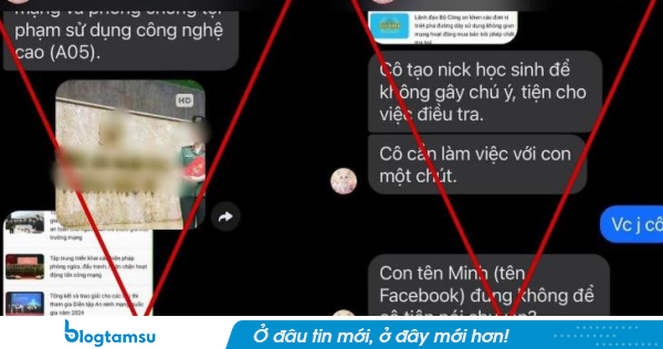 Bộ Công an cảnh báo về tin nhắn của “Đại úy Trần Thu Hường, sinh năm 1989