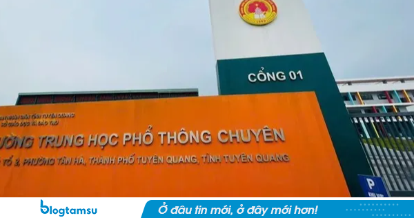 Vụ điểm thi Toán cao bất thường tại Tuyên Quang: Sở Giáo dục Tuyên Quang giải thích khâu tổ chức thi tốt nghiệp