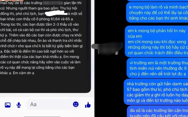 NÓNG: Xuất hiện tố cáo vi phạm thi tốt nghiệp THPT ở Quảng Trị, công an chính thức vào cuộc xác minh