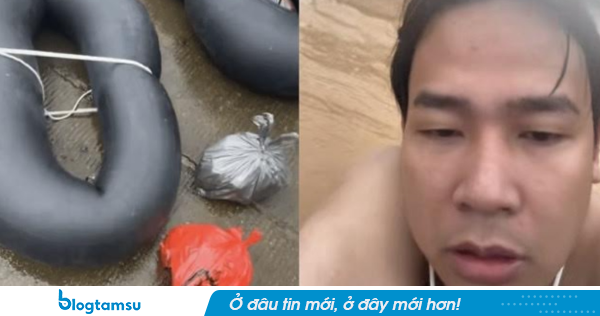Con trai ôm lốp xe bơi hơn 3 giờ giữa lũ dữ để tìm cha mẹ khiến nhiều người nghẹn lòng