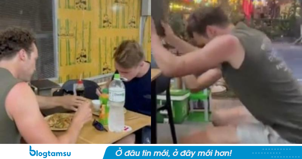 Khách Tây chắp tay cảm ơn chủ quán ăn ở Hải Phòng, nhưng hôm sau lại mang đến một bất ngờ không tưởng