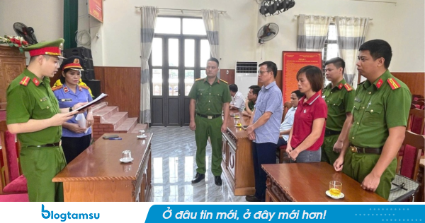 Cơ quan Công an khởi tố vụ án, khởi tố 4 bị can về hành vi “Lợi dụng chức vụ, quyền hạn trong thi hành công vụ”