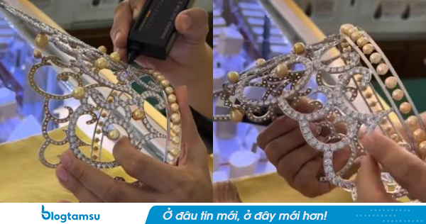 Chấn động: Một cựu hoa hậu mang vương miện 3 tỷ đồng đi kiểm định, nhận kết quả ‘tất cả kim cương đều là giả’