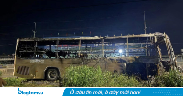 Nguyên nhân vụ cháy xe khách ở Đồng Nai khiến 7 người tử vong, trong đó có 3 trẻ em