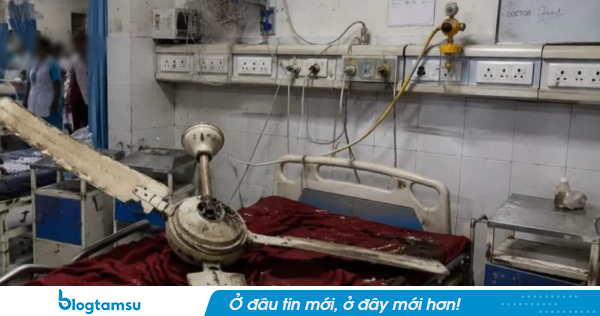 Quạt trần rơi trúng bệnh nhân cấp cứu, người đàn ông tử vong sau vài giờ