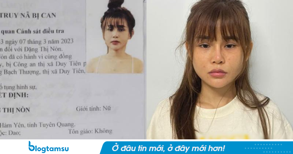 Tiếp nhận đối tượng truy nã quốc tế Đặng Thị Nòn SN 1994 sau hơn 3 năm lẩn trốn
