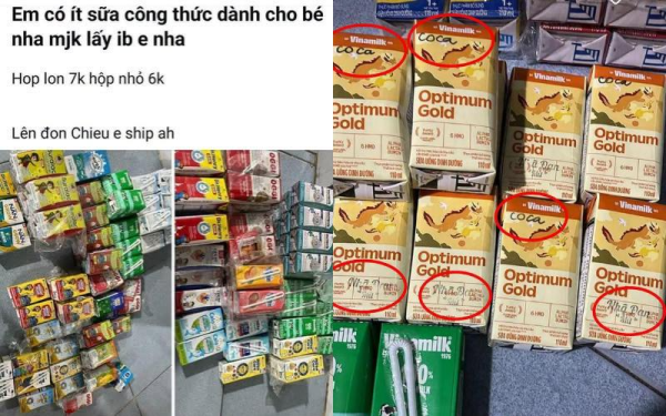 Phẫn nộ: Nghi vấn "cô giáo mầm non đem sữa của các bé rao bán trên mạng", tên các em còn nguyên trên vỏ hộp!