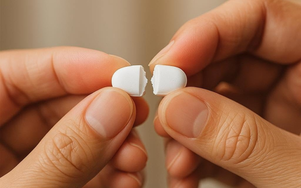 Một người đàn ông hôn mê sau khi bẻ đôi viên thuốc để uống, bác sĩ lắc đầu: 