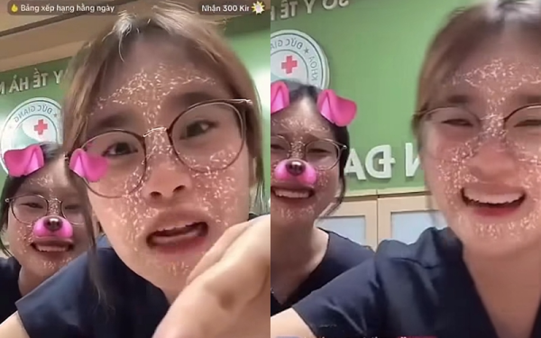 Bệnh viện đa khoa Đức Giang chính thức phản hồi về video 2 sinh viên thực tập dọa ‘tiêm thuốc độc’ người khác