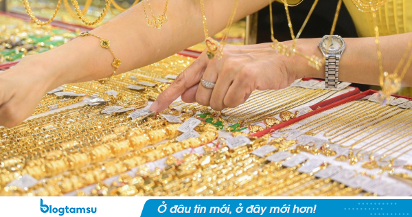 Giá vàng hôm nay (chiều 1-8)