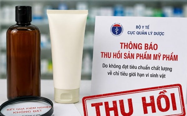 Thu hồi gel tắm gội và sản phẩm cho mẹ sau sinh trên toàn quốc