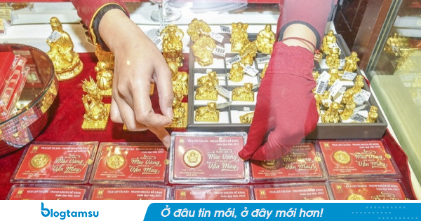 Giá vàng hôm nay: Đảo chiều giảm mạnh, vàng miếng, vàng nhẫn cùng lao dốc sau hai phiên tăng liên tiếp