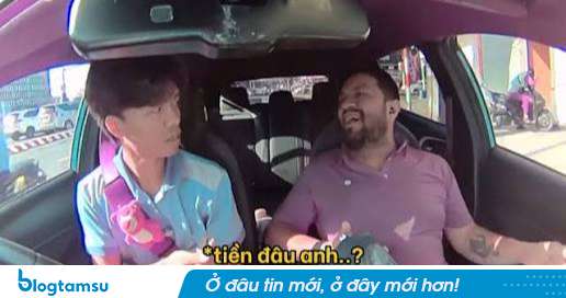 Khách nước ngoài đi taxi ở Việt Nam không trả tiền, thái độ của tài xế khiến mạng xã hội xôn xao
