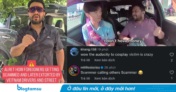 Vụ du khách đi taxi ở Việt Nam không trả tiền: Người đàn ông tung video tố bị tài xế lừa, CDM phản ứng lạ