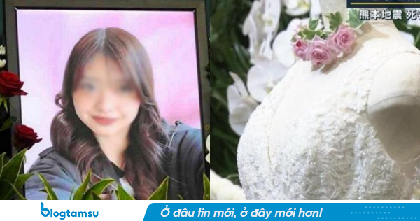 Người chồng chuẩn bị váy cưới vĩnh biệt vợ đã thiệt mạng trong vụ nổ tại Aeon Mall Nhật Bản